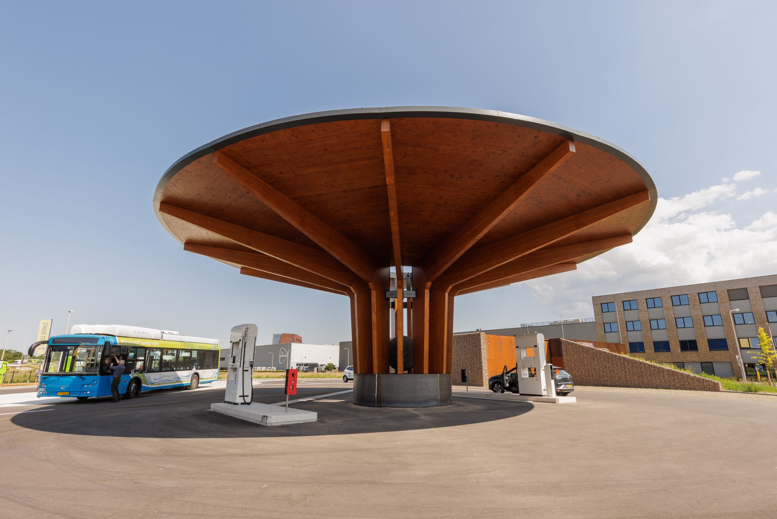 Fountain Fuel Waterstoftankstation
